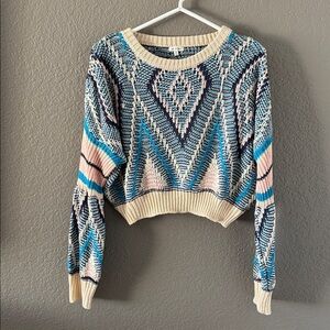 Long Sleeve Crop Sweater